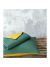 Nima Σετ Παπλωματοθήκη Μονή με Μαξιλαροθήκη 160x240 Abalone Green - Mustard Beige