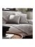 Gofis Home Ριχτάρι Διθέσιου Καναπέ Lovisa 150 180x250εκ. 15 Silver Grey