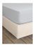 Nima Σεντόνι Μονό με Λάστιχο 100x200x32εκ. Unicolors Shiny Gray
